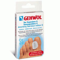 Gehwol Toe Separator G 3 τεμάχια Αποστάτης δακτύλων ποδιού G μεγάλο μέ … Gehwol Toe Separator G 3 τεμάχια Αποστάτης δακτύλων ποδιού G μεγάλο μέ …