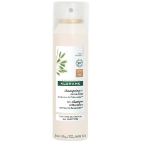 Klorane Dry Shampoo Βρώμη Ceramide Ξηρό Σαμπουάν με Χρώμα για Σκούρα - Καστανά Μαλλιά 150ml