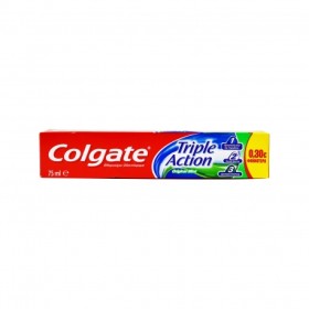 Colgate Triple Action Original Mint Με Sticker -0,30€ Οδοντόκρεμα 75ml