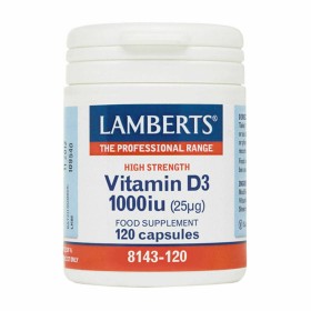 Lamberts Vitamin D3 1000iu/25μg Συμπλήρωμα Διατροφής για τα Οστά, Δόντια & το Ανοσοποιητικό Σύστημα 120 Κάψουλες