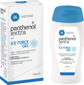 Panthenol Extra Ice Force Ψυχρό Gel για Χαλάρωση των Μυών 120ml