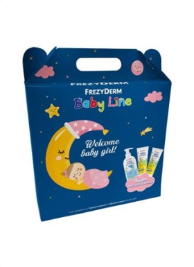Frezyderm PROMO Baby Shampoo Βρεφικό Σαμπουάν 300ml & Baby Cream Κρέμα Αλλαγής Πάνας 2x75ml & ΔΩΡΟ Μαξιλάρι Αγκαλιάς Ροζ