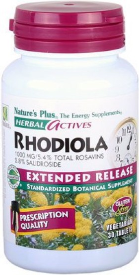 Natures Plus, Rhodiola 1000 mg, 30 tabs