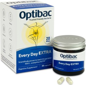 Optibac Every Day Extra Strength Συμπλήρωμα Διατροφής Προβιοτικών 30 Κάψουλες