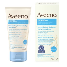 Aveeno® Dermexa Fast & Long Lasting Itch Relief Balm Βάλσαμο για γρήγορη Ανακούφιση από τον Κνησμό που διαρκεί 75ml