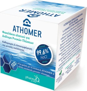 Pharma Q Athomer 99.6% NaCl Φακελάκια Αλατιού για Διάλυμα Ρινικών Πλύσεων για Ενήλικες και Παιδιά άνω των 4+ Ετών 50 Φακελάκια x 2.5gr