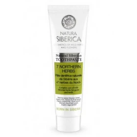 Natura Siberica Natural Siberian Toothpaste 7 Northern Herbs Φυσική Οδοντόκρεμα Σιβηρίας, για Αφαίρεση Πλάκας, Διατήρηση της Υγείας Δοντιών - Ούλων και Δροσερή Αναπνοή 100gr