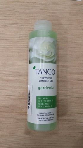 TANGO Αφρόλουτρο  Shower gel  gardenia 250ml Με αλόη και βιταμίνη Ε