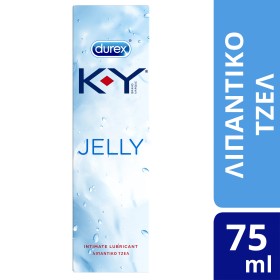 Durex KY Jelly Personal Lubricant Water Based Λιπαντικό σε Μορφή Τζελ για την Κολπική Ξηρότητα 75ml