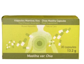 PharmaQ Mastiha Var Chia Φυσική Μαστίχα Χίου 30 Ταμπλέτες