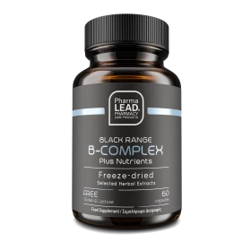 PharmaLead Black Range Β Complex Plus Nutrients για την Παραγωγή Ενέργειας 60 Φυτικές Κάψουλες