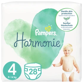 Pampers Harmonie Μέγεθος 4 [9-14kg] 28 Πάνες