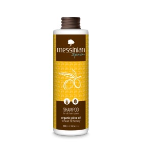 Messinian Spa Wheat & Honey Σαμπουάν για Όλους τους Τύπους Μαλλιών Σιτάρι - Μέλι 300ml
