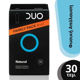 Duo Natural Family Pack Προφυλακτικά 30 Τεμάχια