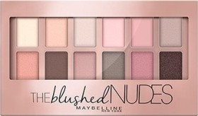 Maybelline The Blushed Nudes Παλέτα Σκιών 9,6gr