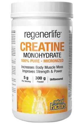 Natural Factors Κρεατίνη Monohydrate 300gr
