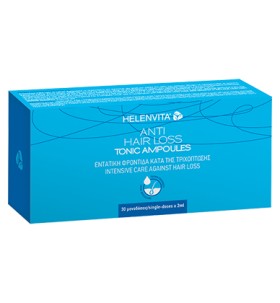 Helenvita Anti Hair Loss Tonic Τονωτικές Αμπούλες Κατά της Τριχόπτωσης 30x2ml