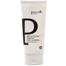 Panthenol Extra Men Activated Charcoal Face Cleanser Τζελ Καθαρισμού Προσώπου με Ενεργό Άνθρακα, 150ml