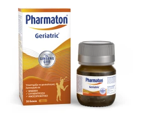 Sanofi Pharmaton Geriatric Πολυβιταμίνη με Ginseng G115 30 Δισκία