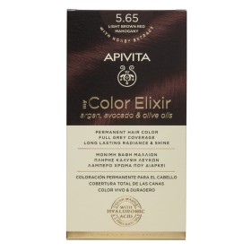 Apivita My Color Elixir No5.65 Καστανό Ανοιχτό - Κόκκινο Μαόνι Κρέμα Βαφή Σε Σωληνάριο 50ml - Ενεργοποιητής Χρώματος 75ml
