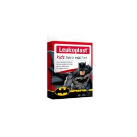 Leukoplast Kids Hero Edition Batman Παιδικά Αυτοκόλλητα Επιθέματα 2 Μεγέθη 12 Τεμάχια