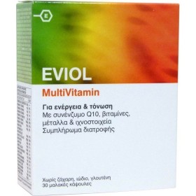 Eviol MultiVitamin Πολυβιταμίνη για Ενέργεια & Τόνωση 30 Κάψουλες