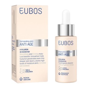 Eubos Anti Age Hyaluron 3D Booster Ορός Προσώπου με Υαλουρονικό 30ml