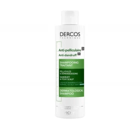 Vichy Dercos Anti Dandruff DS Σαμπουάν Κατά της Ξηροδερμίας, της Πιτυρίδας & του Κνησμού για Κανονικά & Λιπαρά Μαλλιά 200ml