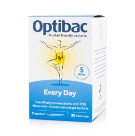 Optibac Every Day Συμπλήρωμα Διατροφής Προβιοτικών 30 Κάψουλες