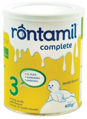 Rontamil Complete 3 Γάλα 3ης Βρεφικής Ηλικίας από τον 12ο Μήνα 400gr