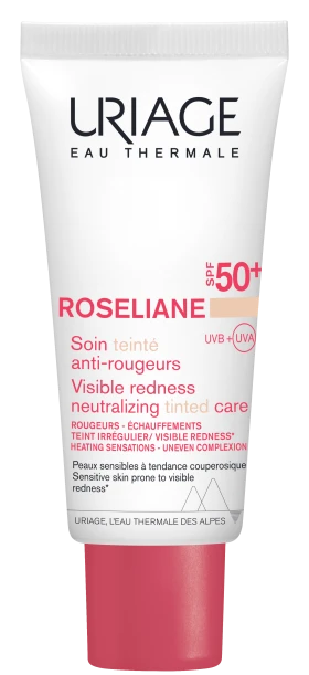 Uriage Roseliane Κρέμα CC SPF50+ Ενυδατική Προστατευτική Κρέμα - Διορθώνει τον Τόνο του Δέρματος - Ανοιχτόχρωμη Απόχρωση 40ml