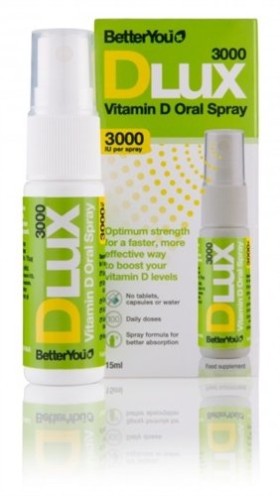 Better You DLUX 3000iu Υπογλώσσιο Spray 15ml (100 Ψεκασμοί)