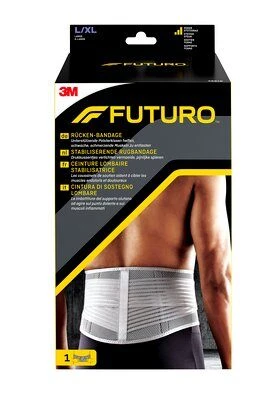 3M Futuro Ορθοπεδική Ζώνη Σταθεροποίησης Με Μαξιλαράκια Πίεσης Χρώμα:Λευκό Μέγεθος:L/XL [46816] 1 Τεμάχιο