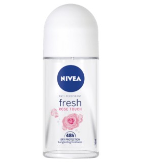 Nivea Fresh Rose Touch Γυναικείο Αποσμητικό Roll-on 48ωρης Προστασίας 50ml