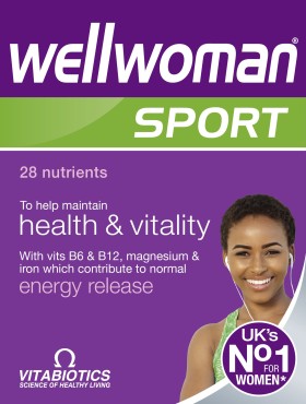 Vitabiotics Wellwoman Sport & Fitness Συμπλήρωμα Διατροφής για Γυναίκες που Αθλούνται 30 Ταμπλέτες