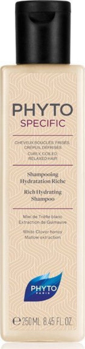 Phyto Specific Hydratation Riche Shampoo Για Σγουρά Μαλλιά 250ml