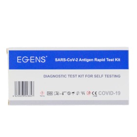 Egens SARS-CoV-2 Antigen Rapid Test Kit Τεστ Αντιγόνου με Ρινική Δειγματοληψία 1 Τεμάχιο