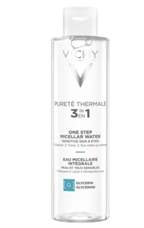 Vichy Purete Thermale Micellar Water 3 σε 1 Καθαριστικό για Ευαίσθητο Πρόσωπο & Μάτια 400ml