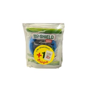 Menarini PROMO Mo Shield Band Εντομοαπωθητικό Βραχιόλι Σπιράλ Γαλάζιο 2 Τεμάχια - ΔΩΡΟ Mo Shield Go Απωθητικό Υγρό για Κουνούπια & Σκνίπες 17ml