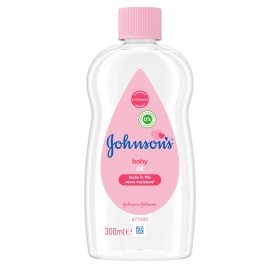 Johnsons® Baby Oil Regular Ενυδατικό Λάδι 300ml