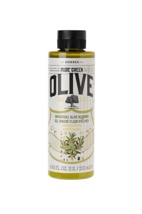Korres - Αφρόλουτρο Pure Greek Olive Blossom με Άνθη Ελιάς, 250ml