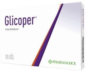 Pharmaluce Glicoper Μειώνει τη Μεταγευματική Γλυκαιμική Απόκριση 30 Κάψουλες