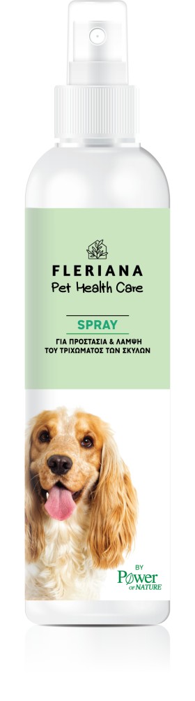 Power of Nature Fleriana Pet Health Care Spray για την Προστασία & Λάμψη του Τριχώματος των Σκύλων με Άρωμα Πράσινο Μήλο 250ml