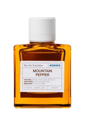 Korres Mountain Pepper Eau De Toilette Ανδρικό Άρωμα 50ml