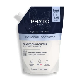 Phyto Douceur Σαμπουάν για Απαλότητα για Όλους τους Τύπους Μαλλιών 750ml Refill