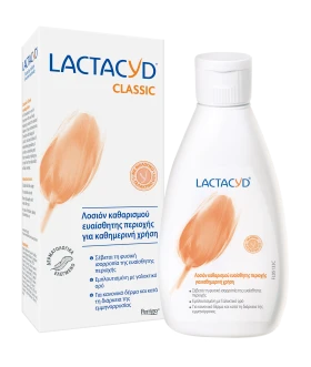 Lactacyd Classic Intimate Lotion Λοσιόν Καθαρισμού για την Ευαίσθητη Περιοχή με Δώρο Tote Bag, 300ml