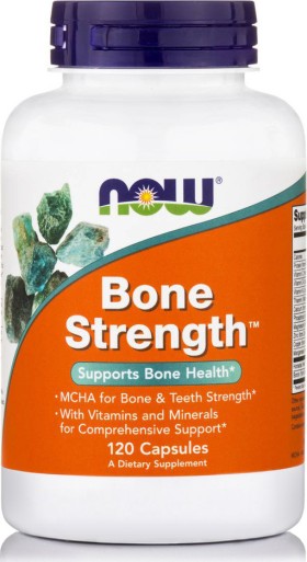 Now Foods Bone Strength Συμπλήρωμα Διατροφής Για Τα Οστά 120 Κάψουλες