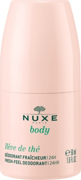 Nuxe Body Reve de The Fresh Feel Deodorant Αποσμητικό Roll on 24ωρης Ενυδάτωσης 50ml