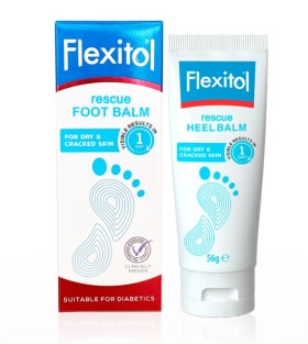 Flexitol Rescue Foot Balm Κρέμα για Ξηρά & Σκασμένα Πόδια / Φτέρνες, με 25% Ουρία 56gr