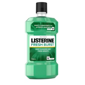 Listerine® Fresh Burst Στοματικό Διάλυμα 250ml